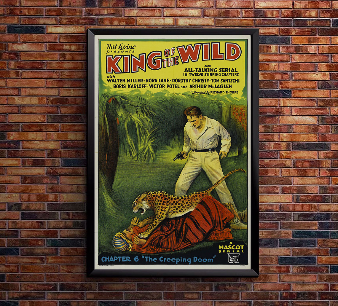 King of the Wild 1931 - US - v3 - Classic Movie Poster