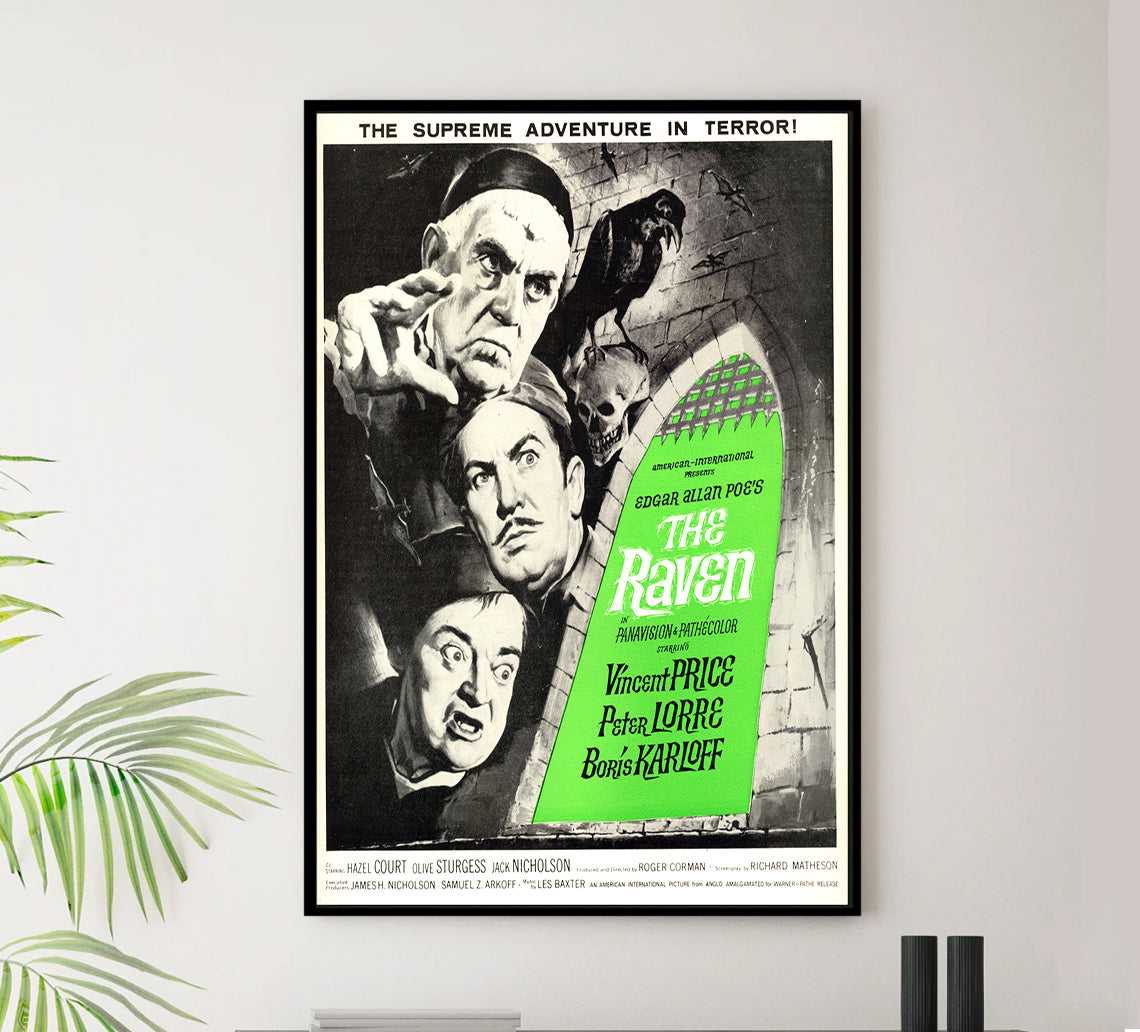 The Raven 1963 - US - v3 - Classic Movie Poster