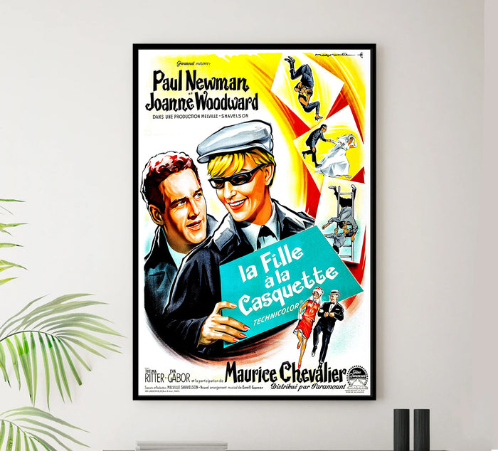 A New Kind of Love 1963 - Paul Newman - France - Classic Movie Poster