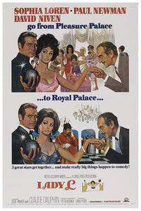 Lady L 1965 - Paul Newman - US - Classic Movie Poster