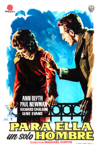 The Helen Morgan Story 1957 - Paul Newman - Spain - Classic Movie Poster
