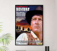 Hombre 1967 - Paul Newman - France - Classic Movie Poster