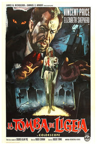 The Tomb of Ligeia 1964 - Italy - v1 - Classic Movie Poster