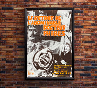Dr. Phibes Rises Again 1972 - France - v1 - Classic Movie Poster