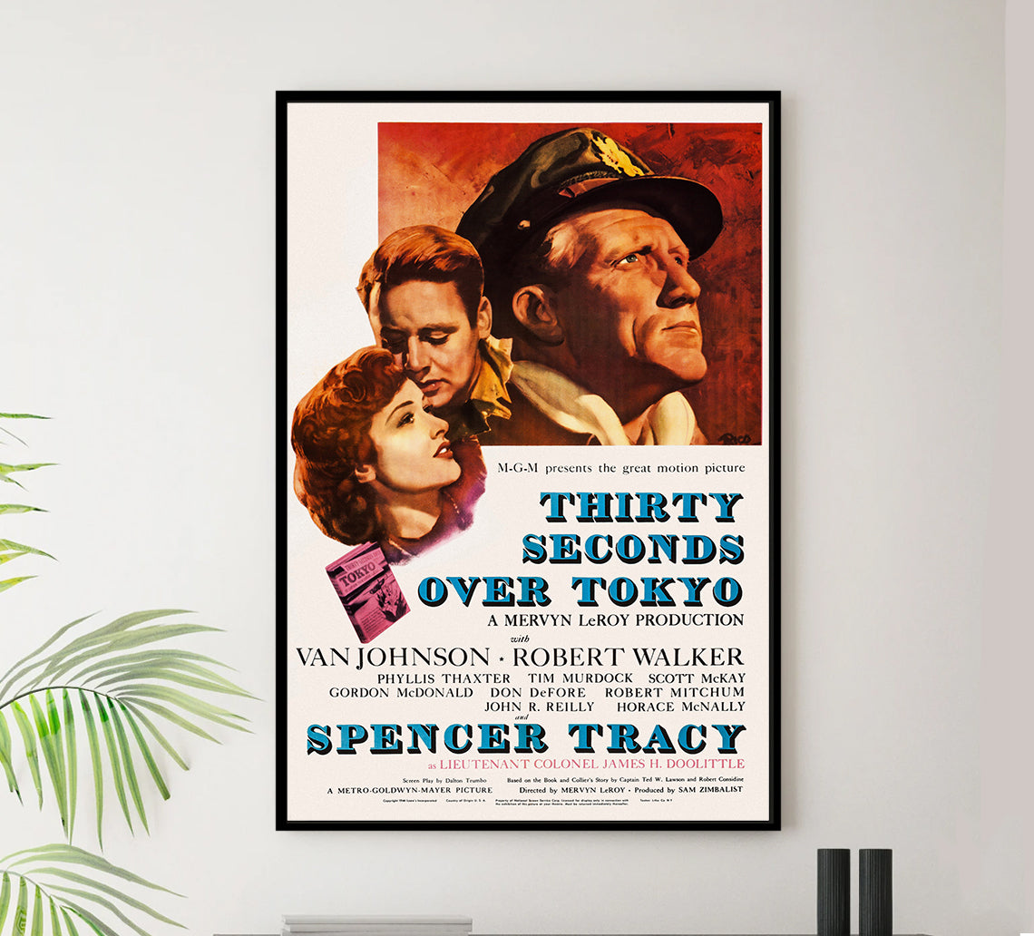 Thirty Seconds Over Tokyo 1944 - US - v1 - Classic Movie Poster