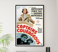Captains Courageous 1937 - US - v1 - Classic Movie Poster
