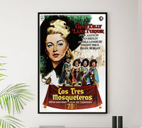 The Three Musketeers 1948 - Spain - v2 - Classic Movie Poster