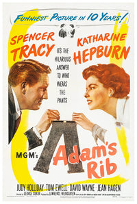 Adam's Rib 1949 - US - v1 - Classic Movie Poster