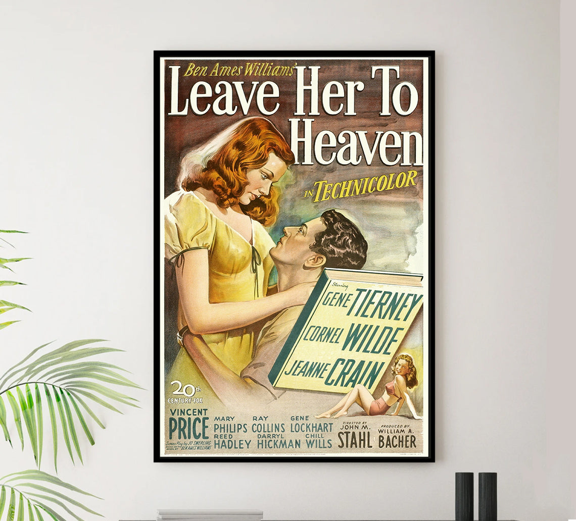 Leave Her to Heaven 1945 - US - v1 - Classic Movie Poster