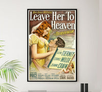 Leave Her to Heaven 1945 - US - v1 - Classic Movie Poster