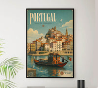 Portugal - Tourism - v1 - Vintage Travel Poster