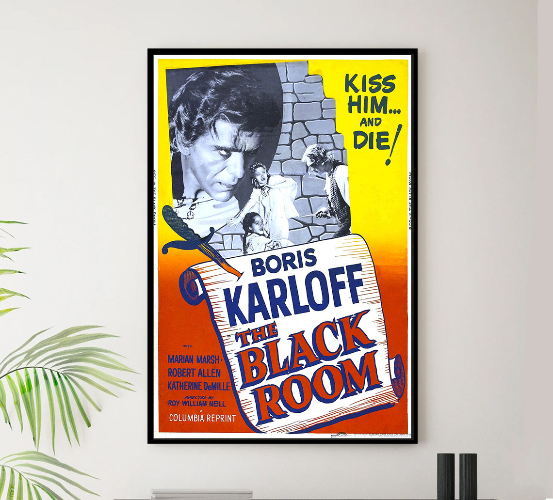 The Black Room 1935 - US - v1 - Classic Movie Poster