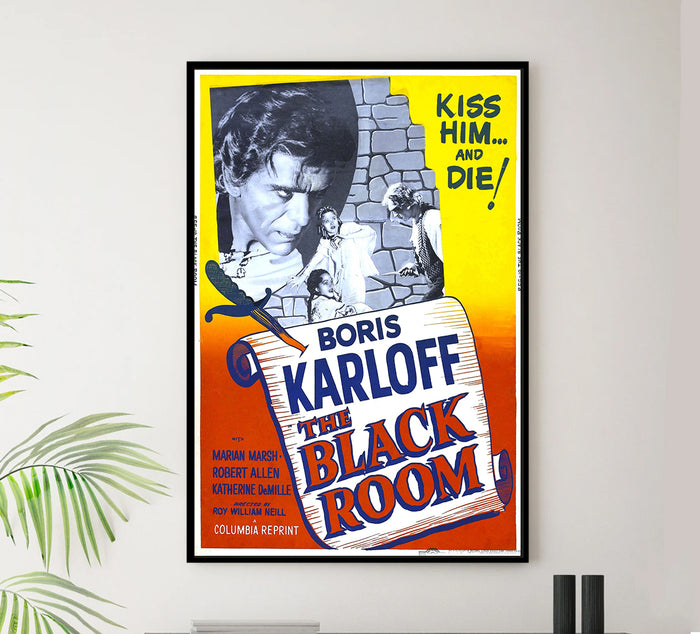 The Black Room 1935 - US - v1 - Classic Movie Poster
