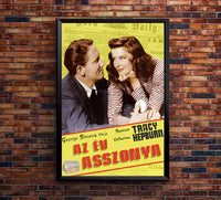 Woman of the Year 1942 - Hungary - v2 - Classic Movie Poster