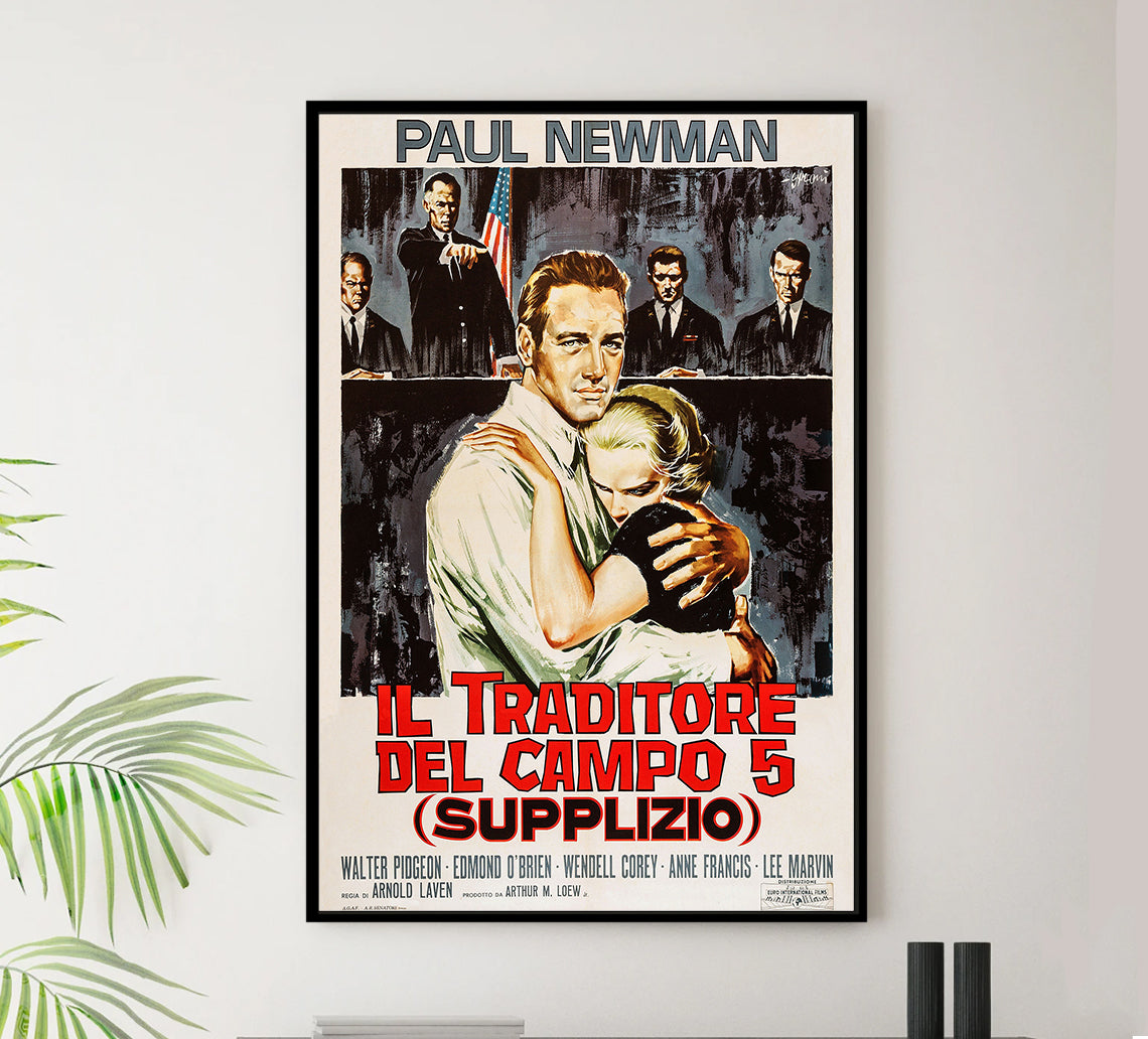 The Rack 1956 - Paul Newman - Italy - Classic Movie Poster