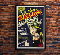 Doomed to Die 1940 - US - v1 - Classic Movie Poster