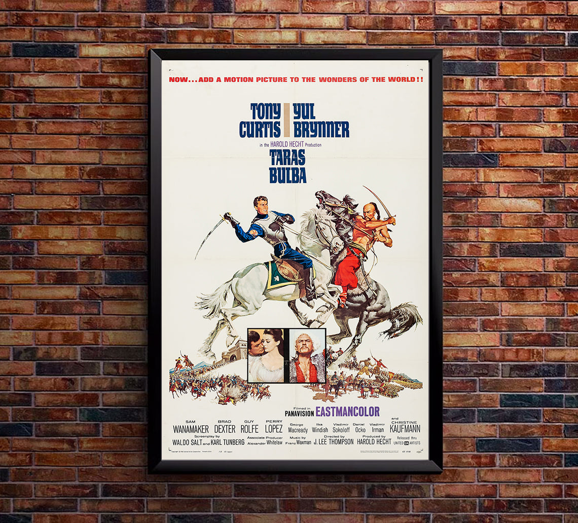 Taras Bulba 1962 - US - v1 - Classsic Movie Poster