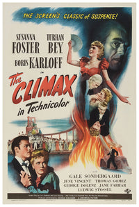 The Climax 1944 - US - v1 - Classic Movie Poster
