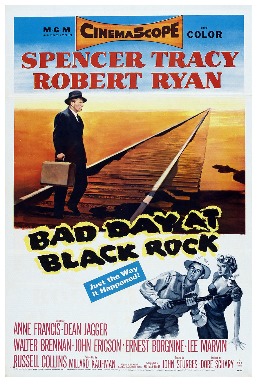 Bad Day at Black Rock 1955 - US - v1 - Classic Movie Poster