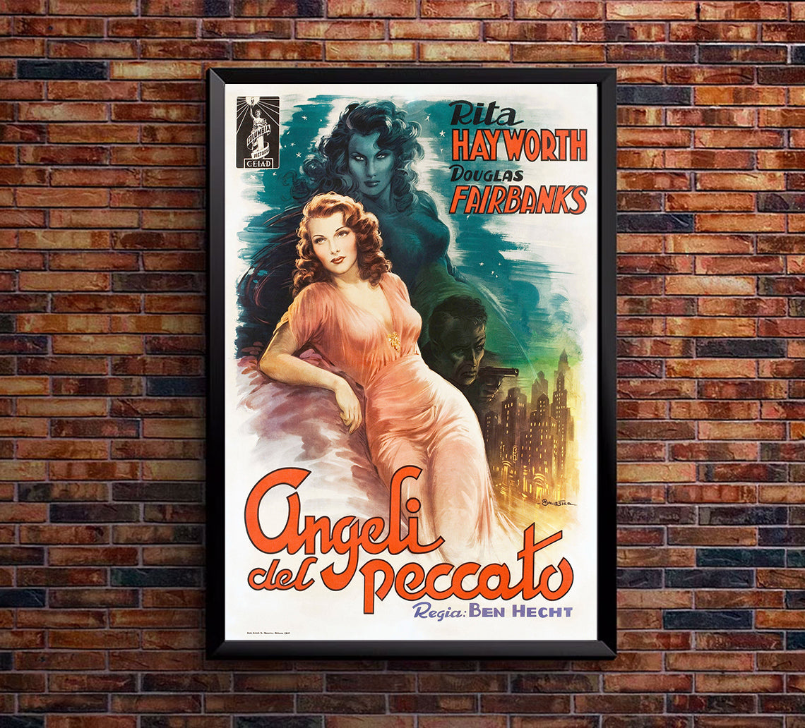 Cover Girl 1944 - Rita Hayworth - Spain - Classic Movie Poster
