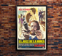 The Life and Times of Judge Roy Bean 1972 - Paul Newman - Spain - Classic Movie Poster