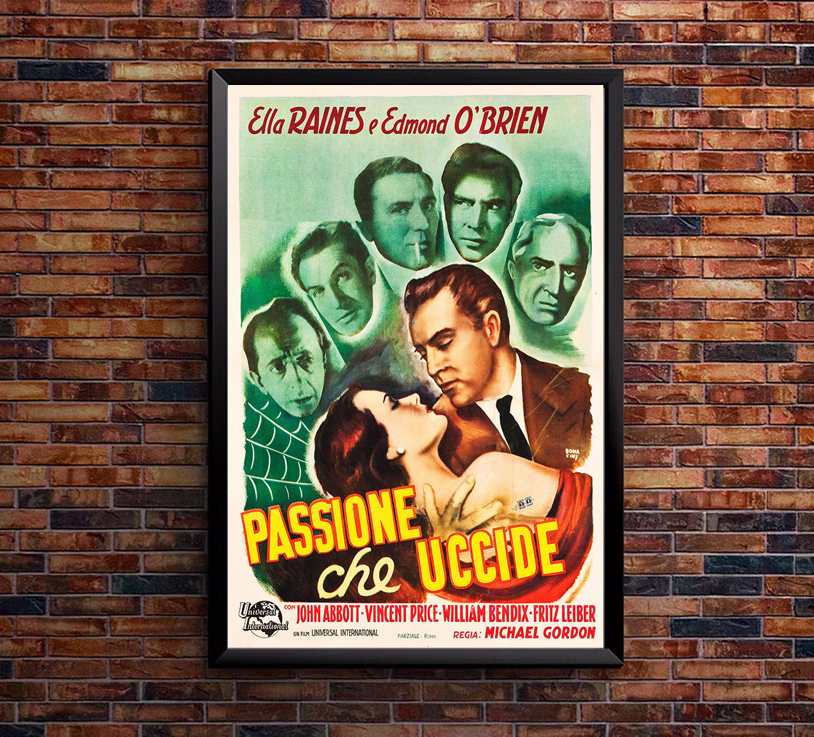 The Web 1947 - Italy - v1 - Classic Movie Poster