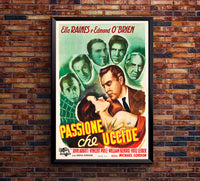 The Web 1947 - Italy - v1 - Classic Movie Poster