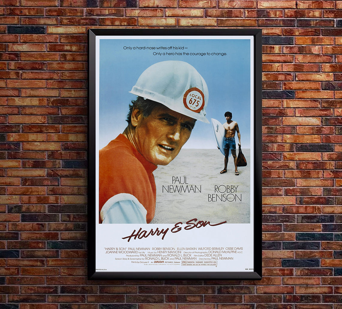 Harry & Son 1984 - Paul Newman - US - Classic Movie Poster