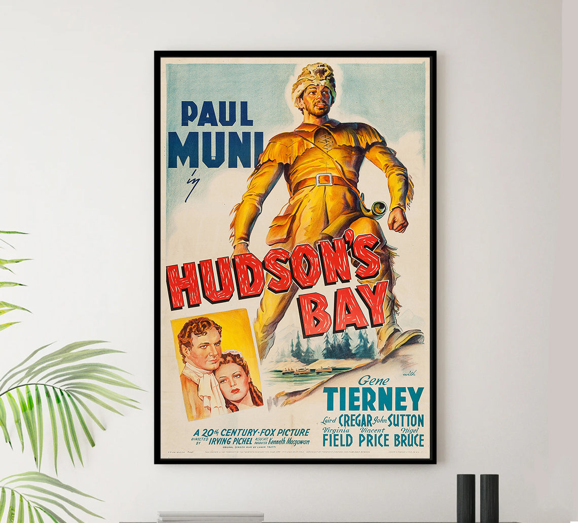 Hudson's Bay 1940 - US - v2 - Classic Movie Poster