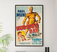 Hudson's Bay 1940 - US - v2 - Classic Movie Poster