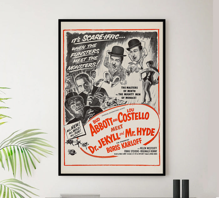 Abbott and Costello Meet Dr. Jekyll and Mr. Hyde 1953 - US - v5 - Classic Movie Poster
