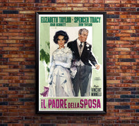 Father of the Bride 1950 - Italy - v1 - Classic Movie Poster