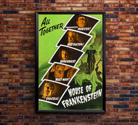 House of Frankenstein 1945 - US - v1 - Classic Movie Poster