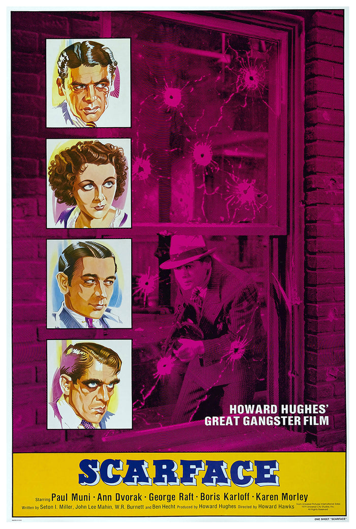 Scarface 1932 - US - v5 - Classic Movie Poster
