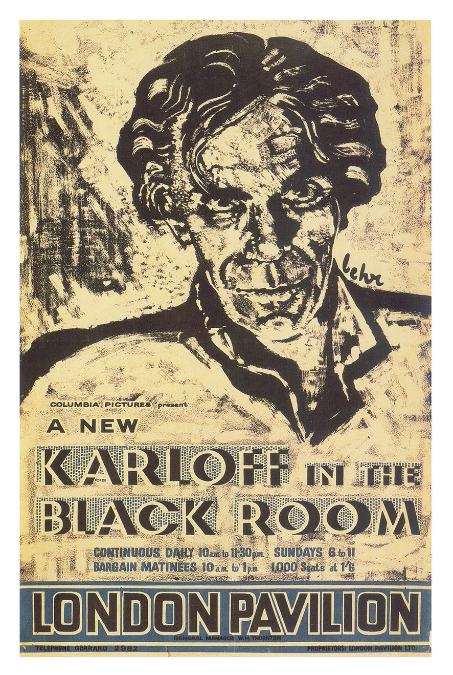 The Black Room 1935 - US - v3 - Classic Movie Poster