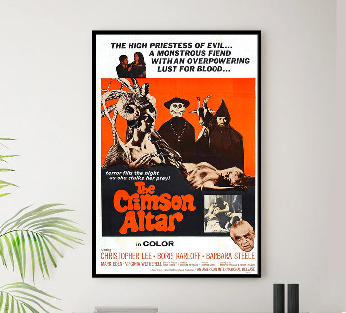 Curse of the Crimson Altar 1968 - US - v1 - Classic Movie Poster