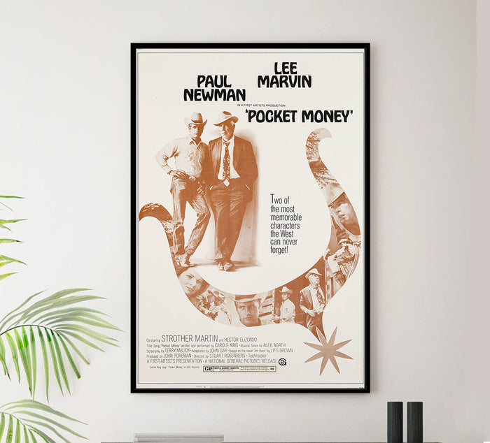 Pocket Money 1972 - Paul Newman - US (2) - Classic Movie Poster