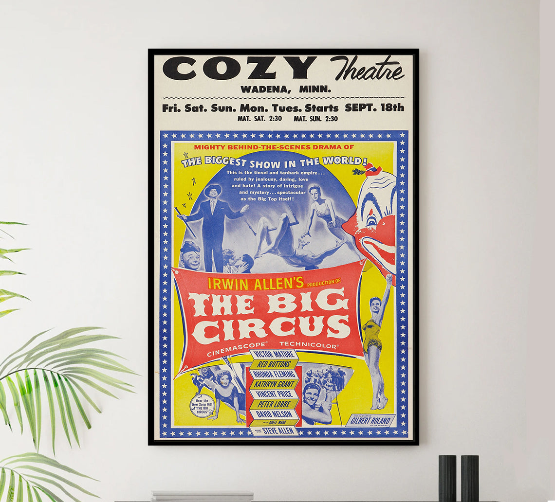 The Big Circus 1959 - US - v6 - Classic Movie Poster