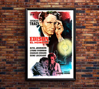Edison, the Man 1940 - Spain - v1 - Classic Movie Poster