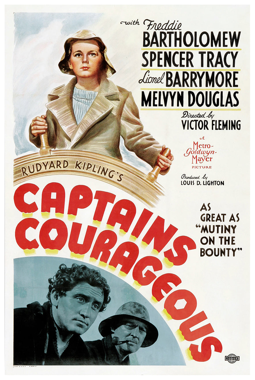 Captains Courageous 1937 - US - v1 - Classic Movie Poster