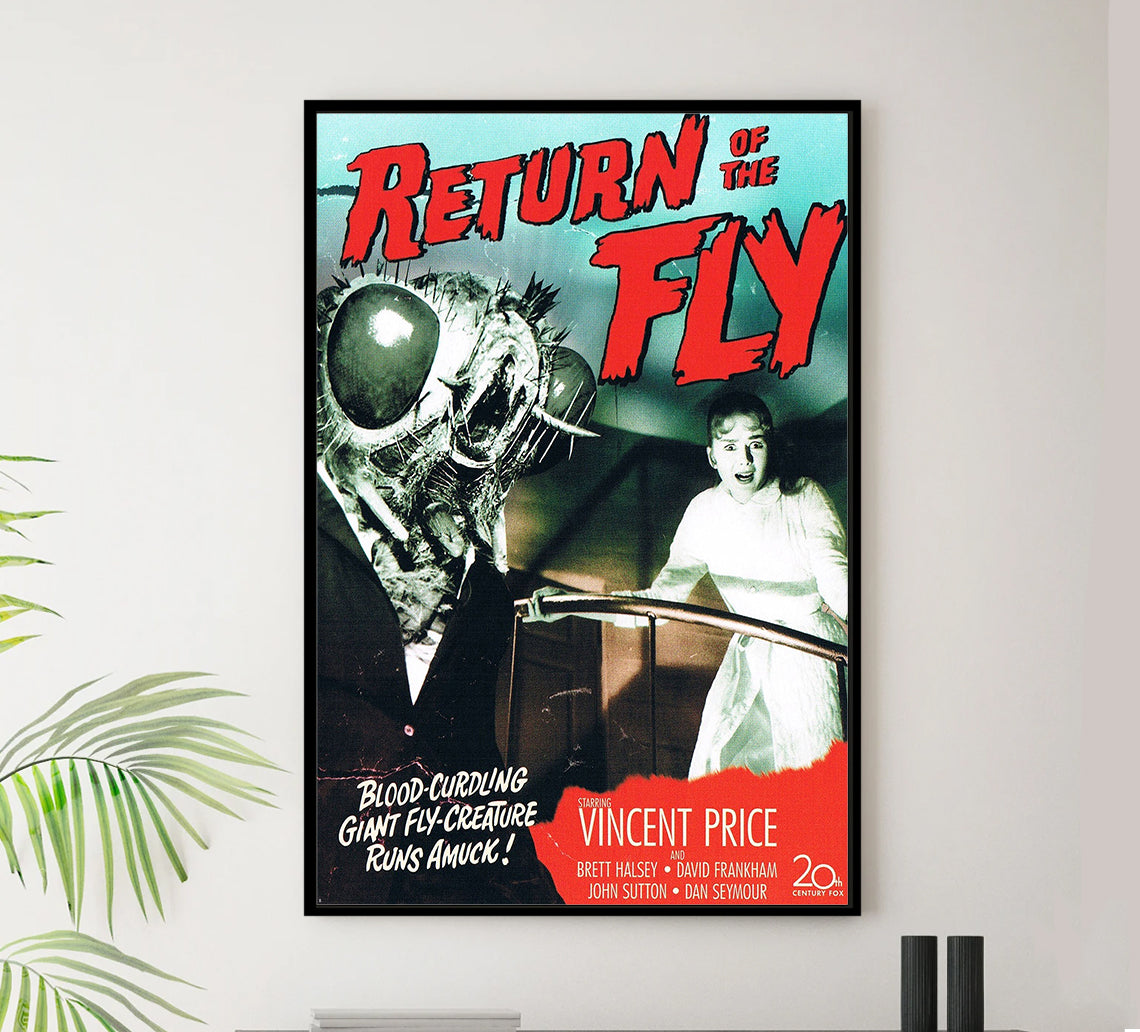 Return of the Fly 1959 - US - v3 - Classic Movie Poster