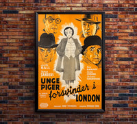 Lured 1947 - Denmark - v1 - Classic Movie Poster