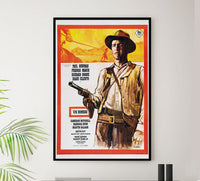 Hombre 1967 - Paul Newman - Spain - Classic Movie Poster