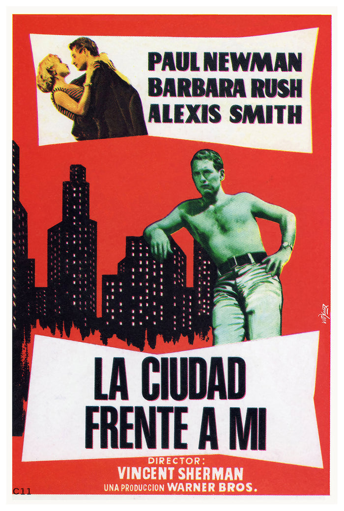 The Young Philadelphians 1959 - Paul Newman - Spain - Classic Movie Poster