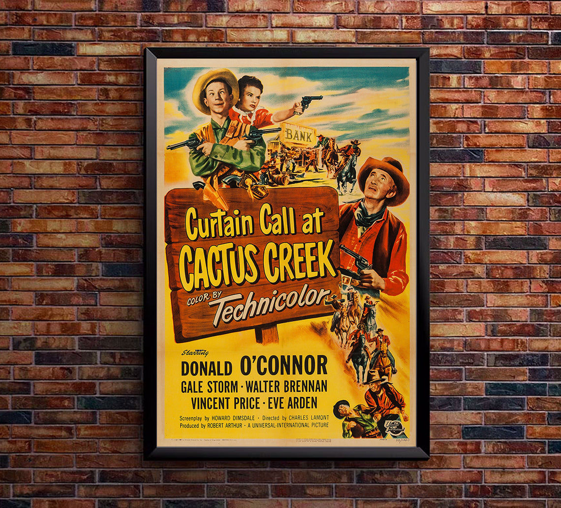 Curtain Call at Cactus Creek 1950 - US - v1 - Classic Movie Poster