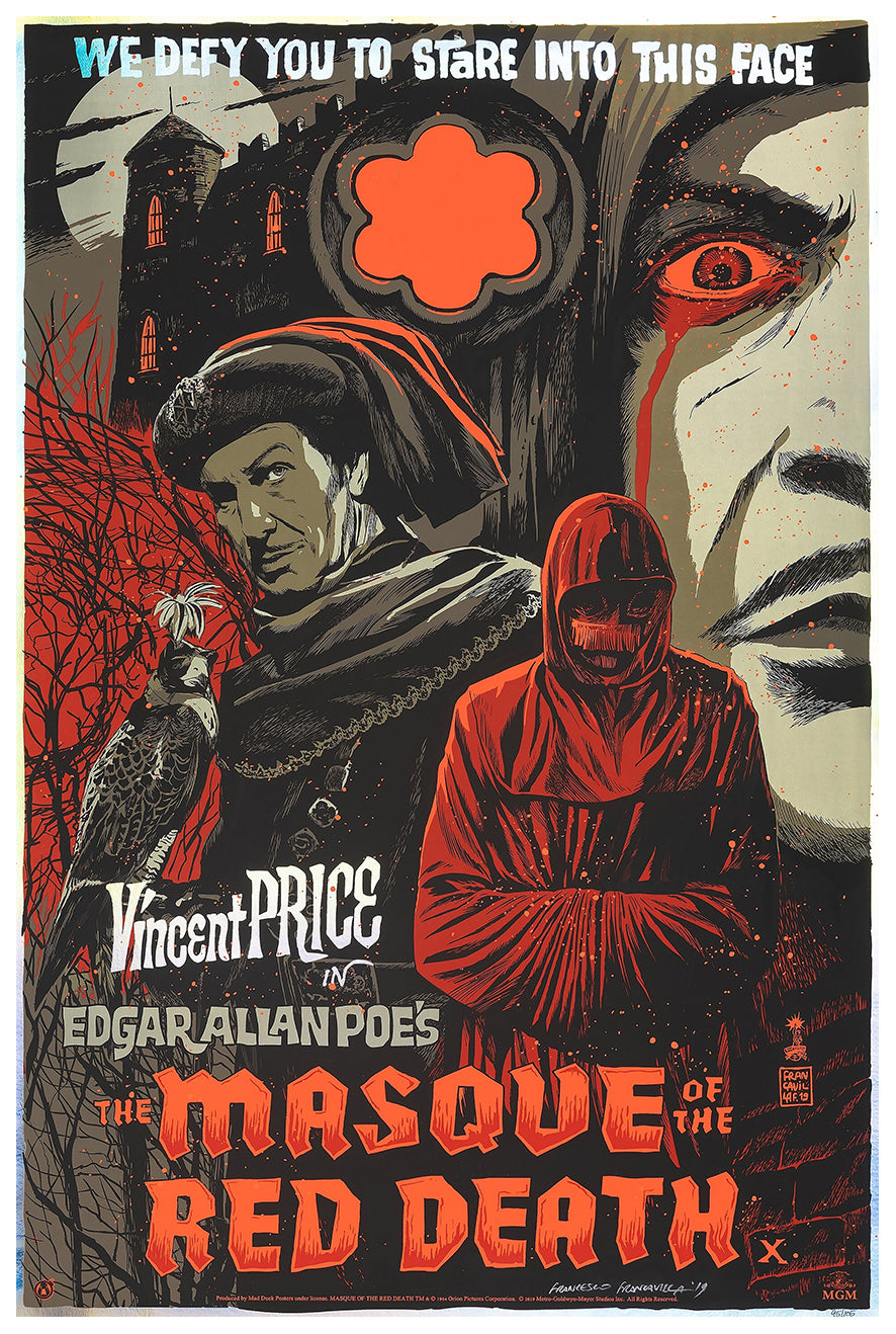 The Masque of the Red Death 1964 - US - v3 - Classic Movie Poster