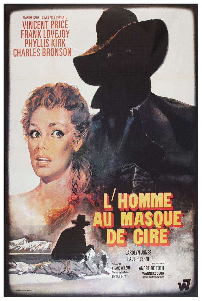 House of Wax 1953 - France - v1 - Classic Movie Poster