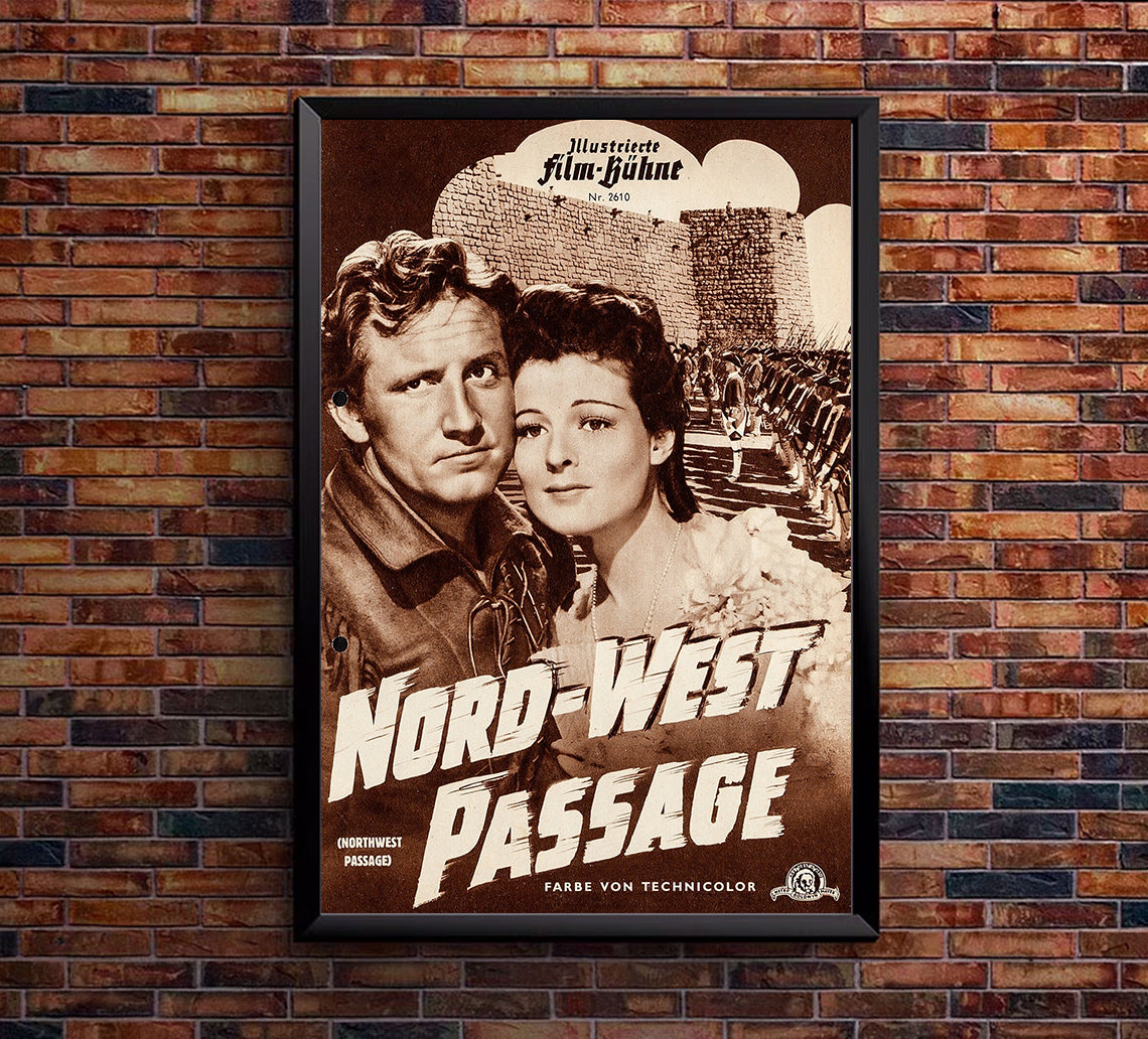 Northwest Passage 1940 - Germany - v2 - Classic Movie Poster