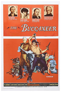 The Buccaneer 1958 - US - v1 - Classsic Movie Poster