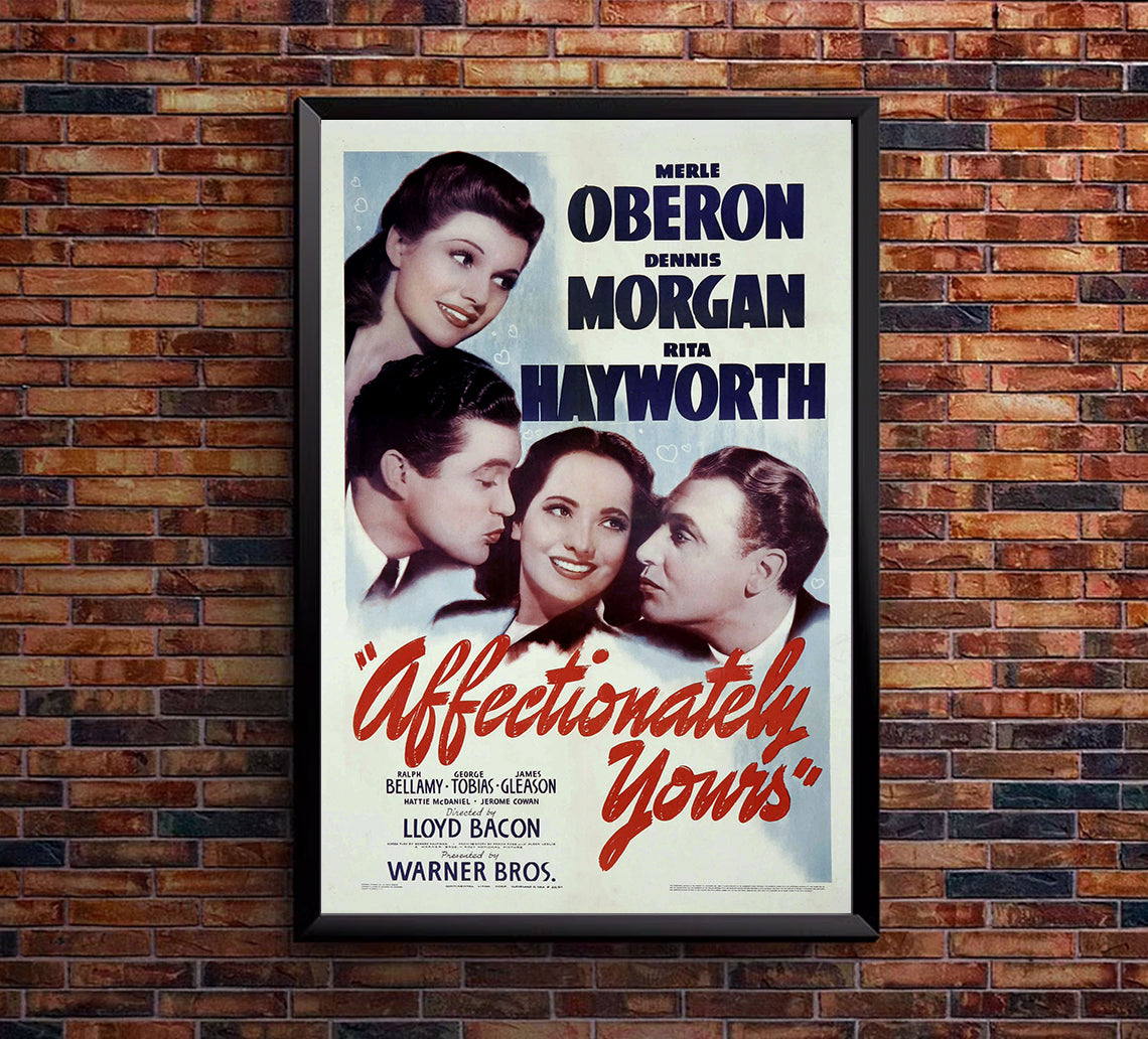 Affectionately Yours 1941 - Rita Hayworth - US - Classic Movie Poster